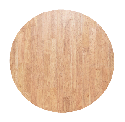 table top timber round 800 mm natural 