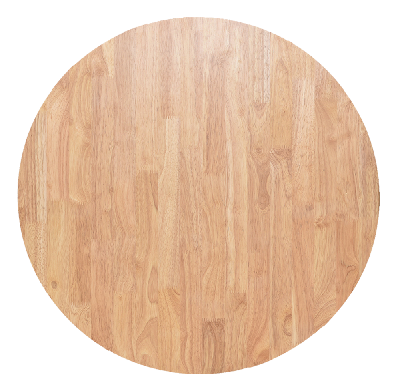 top table timber rd 800mm natural 