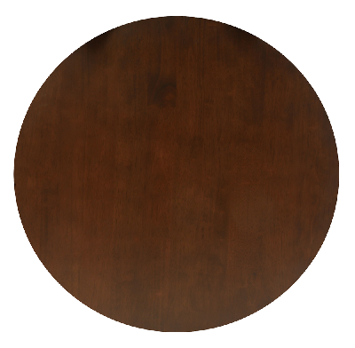 top table timber rd 800mm dark walnut 