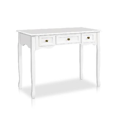 new hall console table hallway side dressing entry wooden french drawer white