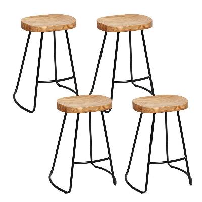 new set of 4 vintage tractor bar stools retro bar stool industrial chairs 65cm