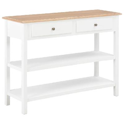 sideboard white 110x35x80 cm mdf 