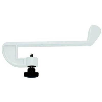 golf partition clamp white 