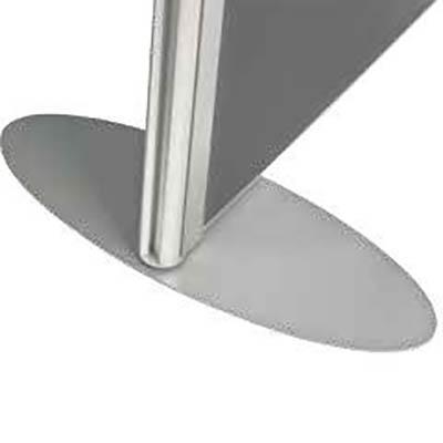 e-screen flat oval foot (each) 