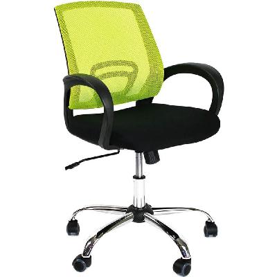 trice mid back chair lime 