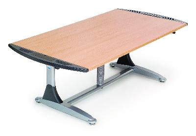 gas lift height adjustable desk 1600 x 800 