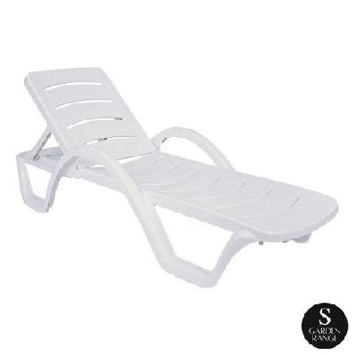 fl havana hospitality stackable sunlounger 