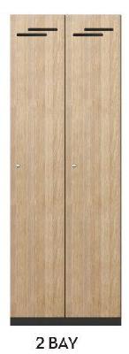 dd melamine board 1 door lockers2 bays of 1 door locker 600mm (w)