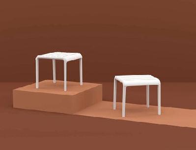 fl paris hospitality outdoor lounge side tableblack