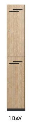 dd 2 door melamine board lockers1 bay of 2 door lockers 300mm (w)