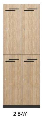 dd 2 door melamine board lockers2 bays of 2 door lockers 600mm (w)