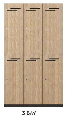 dd 2 door melamine board lockers3 bays of 2 door lockers 900mm (w)