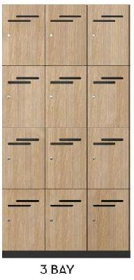 dd 1800mm high 4 door locker3 bays of 4 door locker 900mm (w)