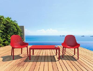 fl sky 3 piece outdoor lounge setting with coffee tableanthracite 