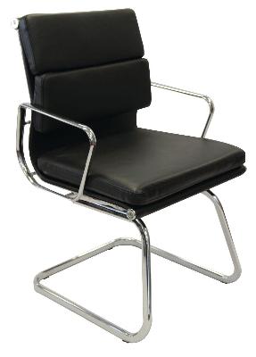 gp manta leather visitor chair 