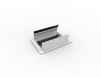 cm in-desk module2 gpo & 2 data / black