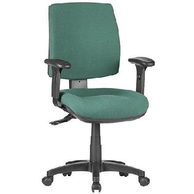 st alpha fabric upholstered low back task chair with arms jazz