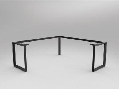 ol anvil 90° corner workstation frameblack / 1800 x 1800/600 mm
