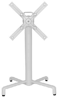 ez base table scudo folding white 
