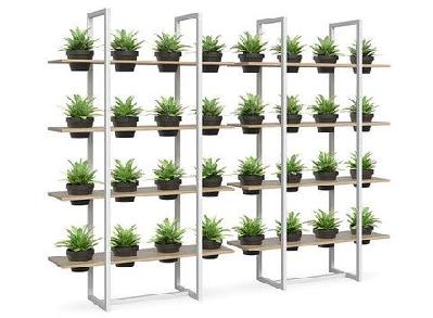 dd breezeway vertical garden divider wallwhite