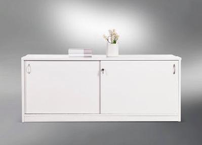 gp credenza buffet in glossy white 1800mm width