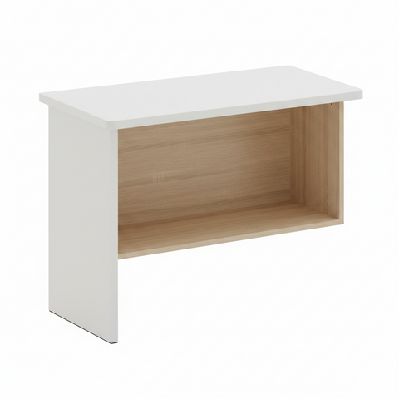 dd cc plus custom made desk return900w x 600d / one leg with shelf