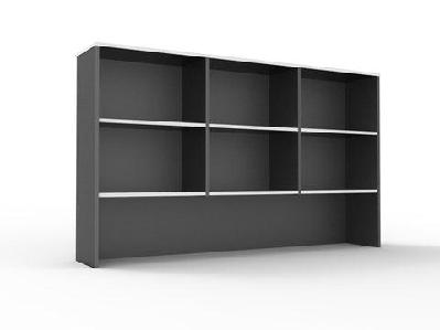 rl rapid worker overhead hutch1800mm / white & ironstone
