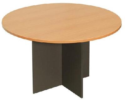 rl rapid worker round table beech / 1200l x 1200w x 730h