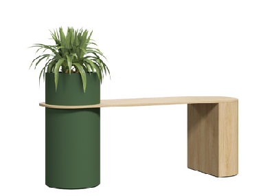 dd clover planter breakout dining bench3600mm