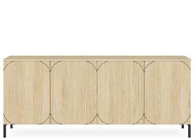dd onyx 4 door credenza buffet2100 mm