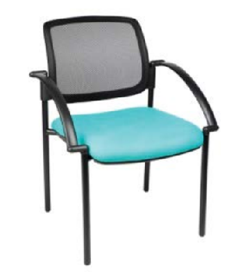 ma dino 60 fabric upholstered 4 leg armchairblack