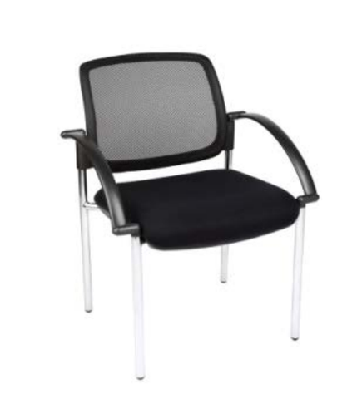 ma dino 60 fabric upholstered 4 leg armchairchrome