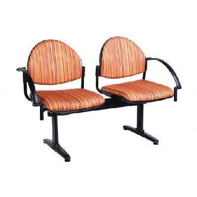 ma dyno 50 upholstered beam seating2 seater / with arms