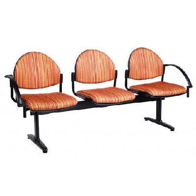 ma dyno 50 upholstered beam seating 2 seater / without arms 