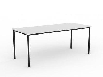 ol altosystem metal base canteen tablel1800 x d750 / white