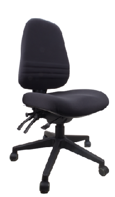 rl endeavour pro ergo fabric upholstered high back operator chair