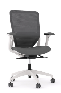 ol engage mesh back boardroom chair with arms white