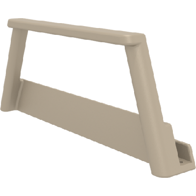 fl siesta tropic sun lounger armresttaupe