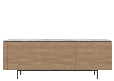 dd finn 4 door credenza1500 mm wide with 3 doors
