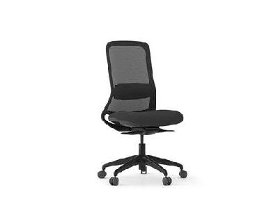 ol flow mesh back task chair white