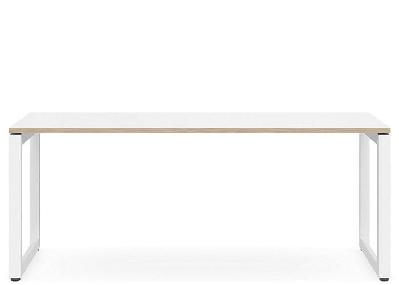 dd forum office desk with metal legs - custom 