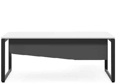 dd forum metal leg desk with modesty1500l mm / black