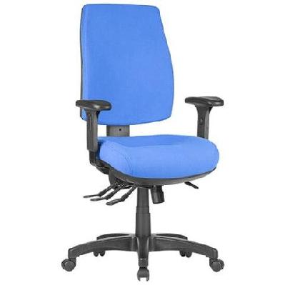 st galaxy high back task chair with arms and seat slider vinyl