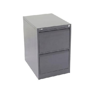 rl go vertical filing cabinets – 2 drawergraphite ripple