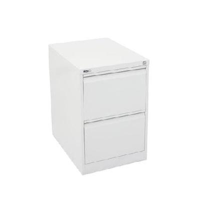 rl go vertical filing cabinets – 2 drawerwhite