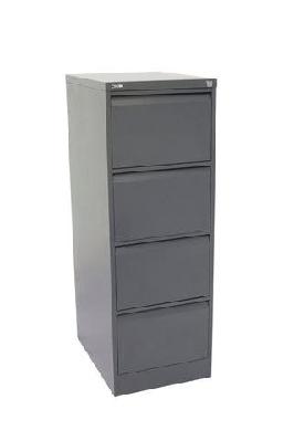 rl go vertical filing cabinets – 4 drawergraphite ripple
