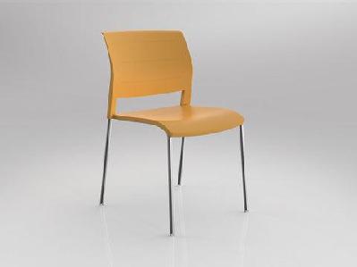 ol game 4 metal legs stackable hospitality chair pistachio / silver