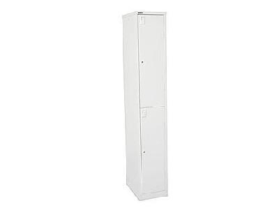 rl go steel 2 door lockerwhite / 305 mm