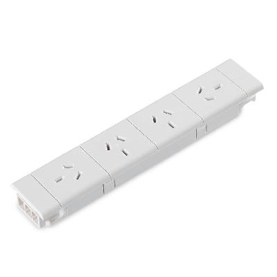 cm sw18 auto switched soft wired gpo6 outlet / white