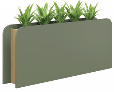 dd glade planter divider1500 mm / curve